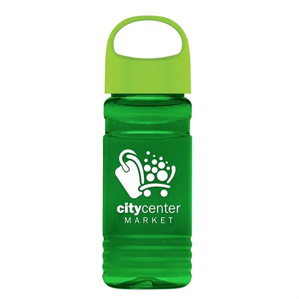 UpCycle Mini - 20 Oz. RPET Bottle With Oval Crest Lid.... from ASI 40480 Koozie Group