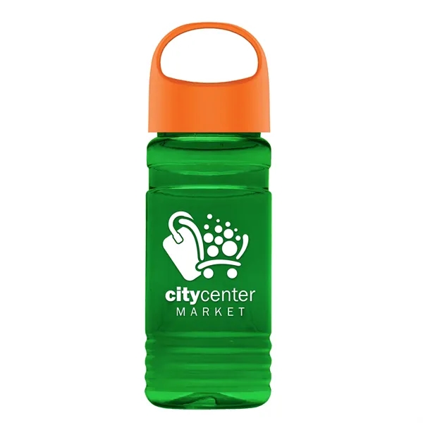 UpCycle Mini - 20 Oz. RPET Bottle With Oval Crest Lid.... from ASI 40480 Koozie Group