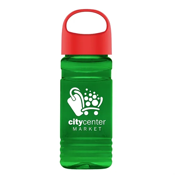 UpCycle Mini - 20 Oz. RPET Bottle With Oval Crest Lid.... from ASI 40480 Koozie Group