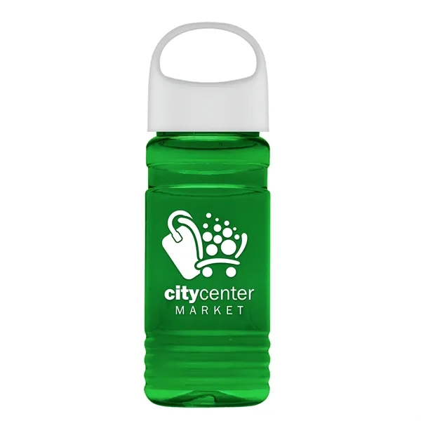 UpCycle Mini - 20 Oz. RPET Bottle With Oval Crest Lid.... from ASI 40480 Koozie Group