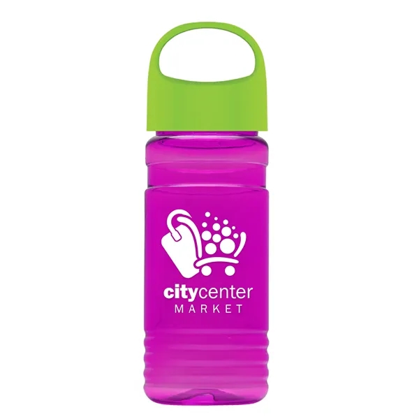 UpCycle Mini - 20 Oz. RPET Bottle With Oval Crest Lid.... from ASI 40480 Koozie Group