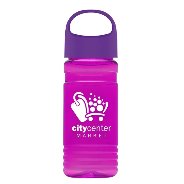 UpCycle Mini - 20 Oz. RPET Bottle With Oval Crest Lid.... from ASI 40480 Koozie Group