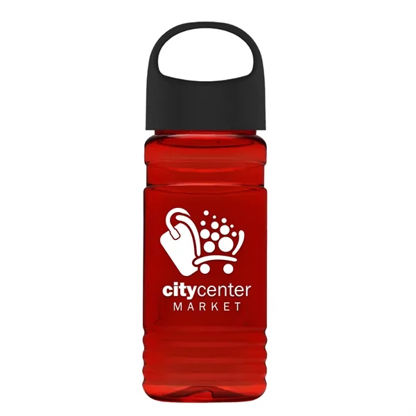 UpCycle Mini - 20 Oz. RPET Bottle With Oval Crest Lid.... from ASI 40480 Koozie Group