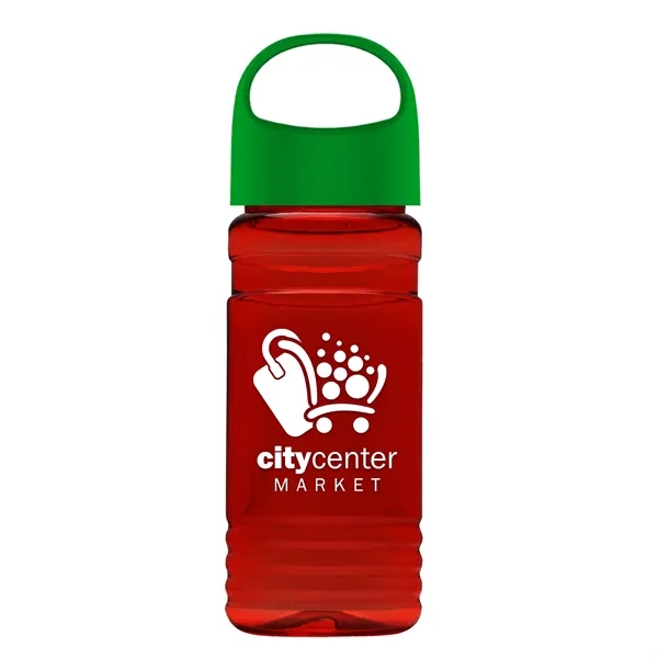 UpCycle Mini - 20 Oz. RPET Bottle With Oval Crest Lid.... from ASI 40480 Koozie Group