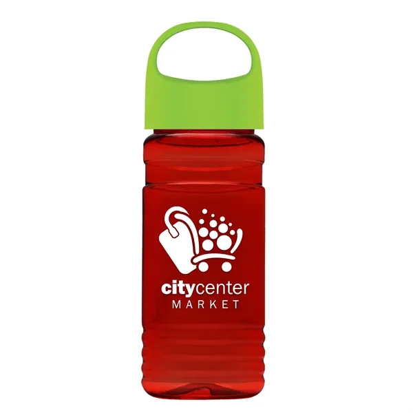 UpCycle Mini - 20 Oz. RPET Bottle With Oval Crest Lid.... from ASI 40480 Koozie Group