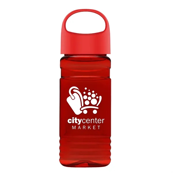UpCycle Mini - 20 Oz. RPET Bottle With Oval Crest Lid.... from ASI 40480 Koozie Group
