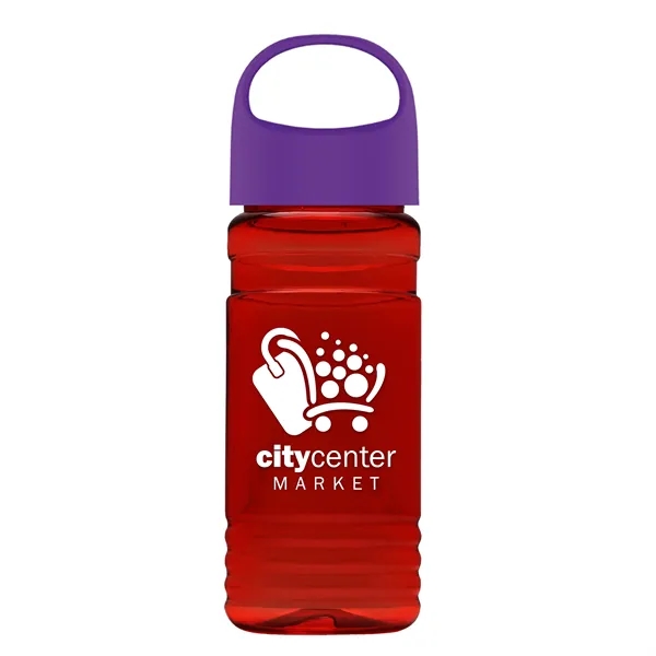 UpCycle Mini - 20 Oz. RPET Bottle With Oval Crest Lid.... from ASI 40480 Koozie Group