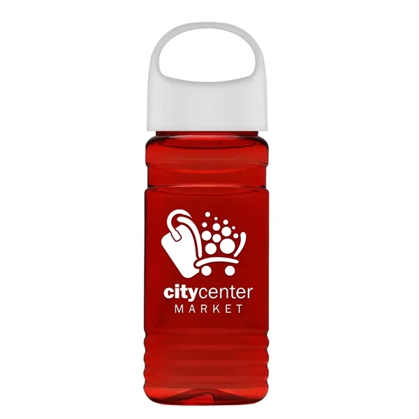 UpCycle Mini - 20 Oz. RPET Bottle With Oval Crest Lid.... from ASI 40480 Koozie Group