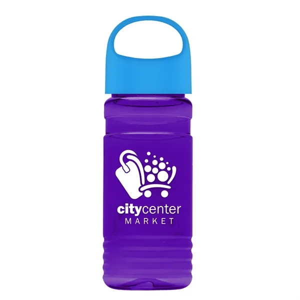 UpCycle Mini - 20 Oz. RPET Bottle With Oval Crest Lid.... from ASI 40480 Koozie Group