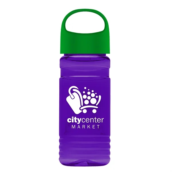 UpCycle Mini - 20 Oz. RPET Bottle With Oval Crest Lid.... from ASI 40480 Koozie Group