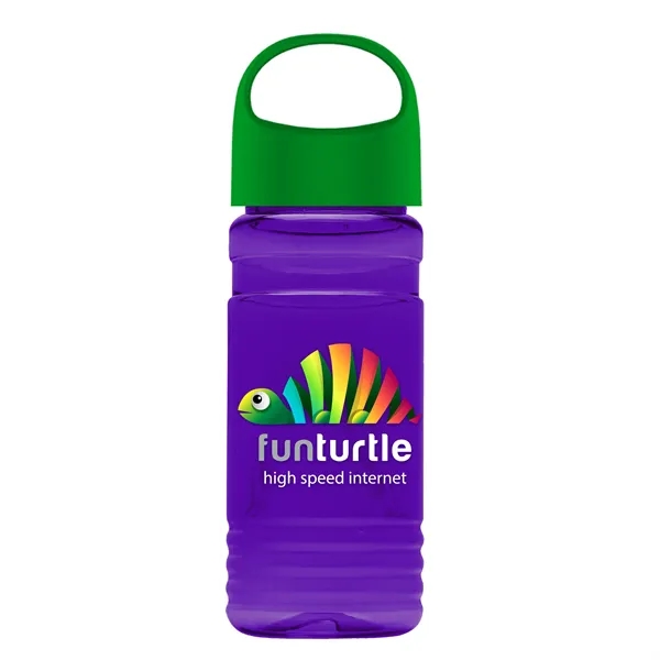 UpCycle Mini - 20 Oz. RPET Bottle With Oval Crest Lid.... from ASI 40480 Koozie Group