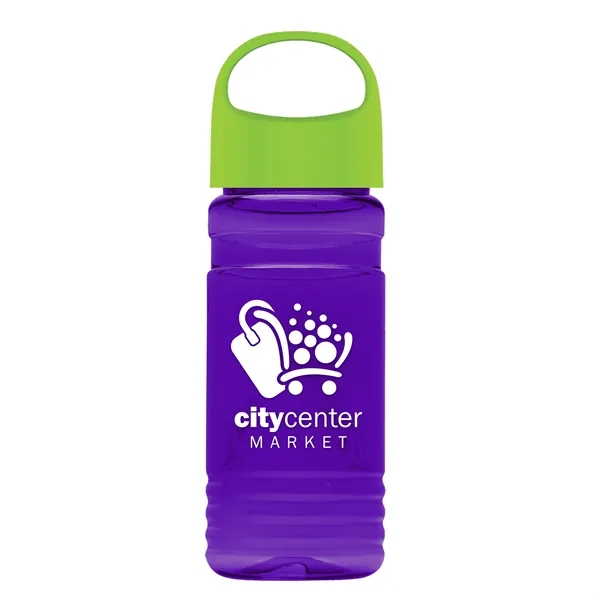 UpCycle Mini - 20 Oz. RPET Bottle With Oval Crest Lid.... from ASI 40480 Koozie Group