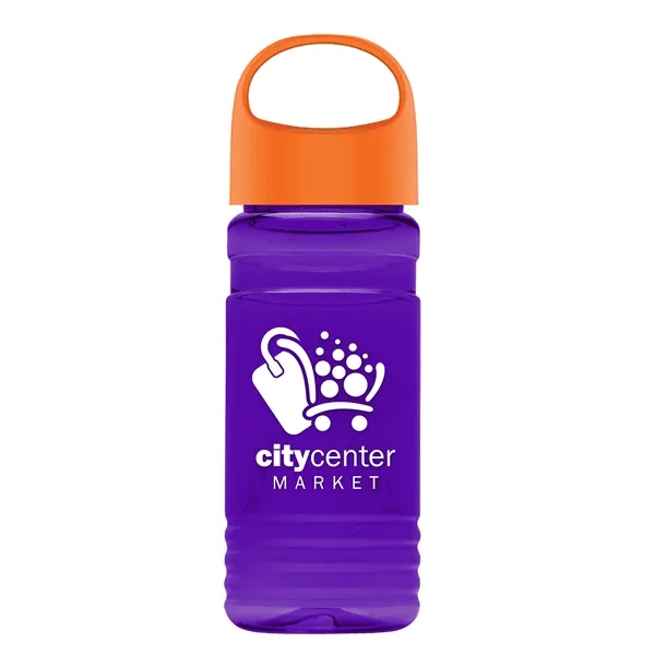 UpCycle Mini - 20 Oz. RPET Bottle With Oval Crest Lid.... from ASI 40480 Koozie Group