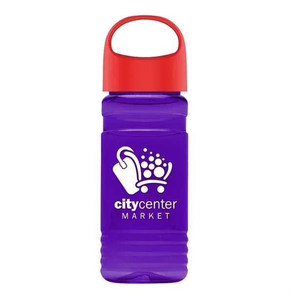 UpCycle Mini - 20 Oz. RPET Bottle With Oval Crest Lid.... from ASI 40480 Koozie Group