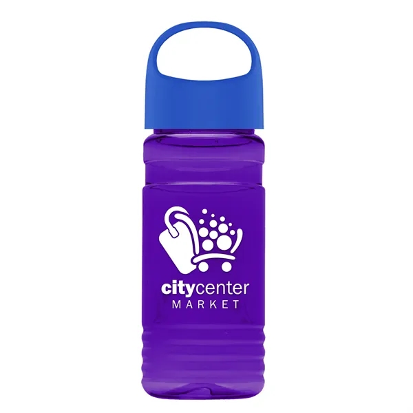UpCycle Mini - 20 Oz. RPET Bottle With Oval Crest Lid.... from ASI 40480 Koozie Group