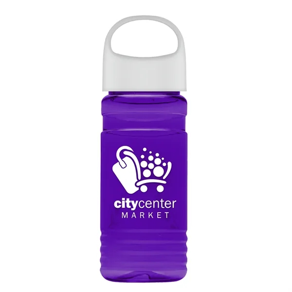 UpCycle Mini - 20 Oz. RPET Bottle With Oval Crest Lid.... from ASI 40480 Koozie Group