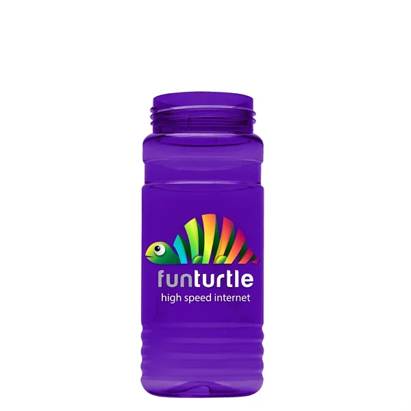 UpCycle Mini - 20 Oz. RPET Bottle With Oval Crest Lid.... from ASI 40480 Koozie Group