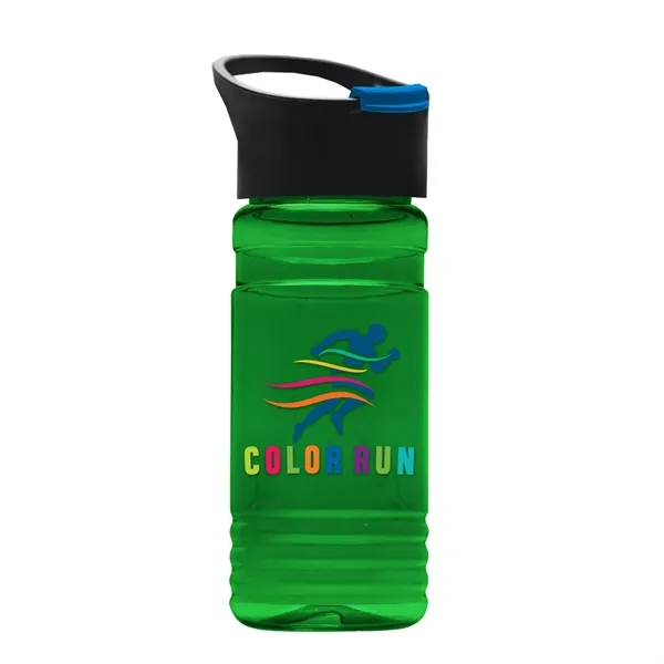 The Big Grip 20 Oz. PETE Bottle With Pop Up Sip... from ASI 40480 Koozie Group