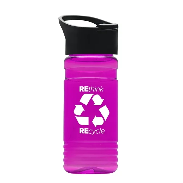 The Big Grip 20 Oz. PETE Bottle With Pop Up Sip... from ASI 40480 Koozie Group
