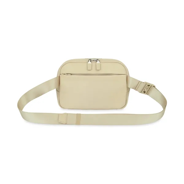 Crossbody belt bag with adjustable webbing belt and magnetic buckle.... from ASI 56070 Gemline / Gemline®