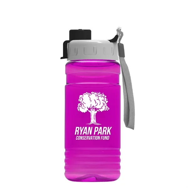 Big Grip 20 oz. Transparent Bottle - Snap Lid... from ASI 40480 Koozie Group