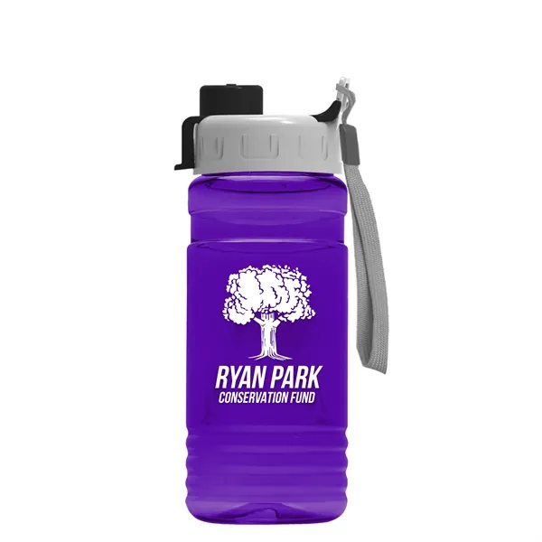 Big Grip 20 oz. Transparent Bottle - Snap Lid... from ASI 40480 Koozie Group