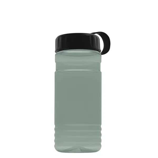 Big Grip 20 oz. Transparent Bottle - Tethered Lid... from ASI 40480 Koozie Group