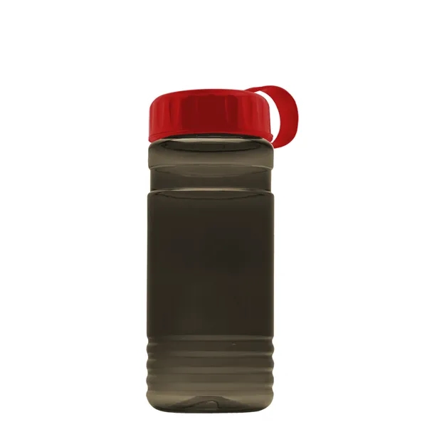 Big Grip 20 oz. Transparent Bottle - Tethered Lid... from ASI 40480 Koozie Group