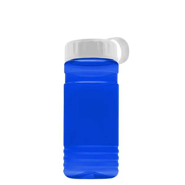 Big Grip 20 oz. Transparent Bottle - Tethered Lid... from ASI 40480 Koozie Group