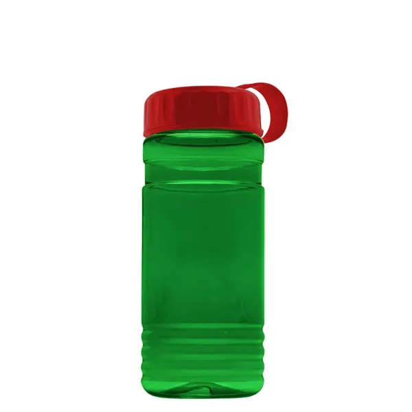 Big Grip 20 oz. Transparent Bottle - Tethered Lid... from ASI 40480 Koozie Group