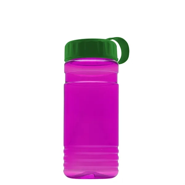 Big Grip 20 oz. Transparent Bottle - Tethered Lid... from ASI 40480 Koozie Group
