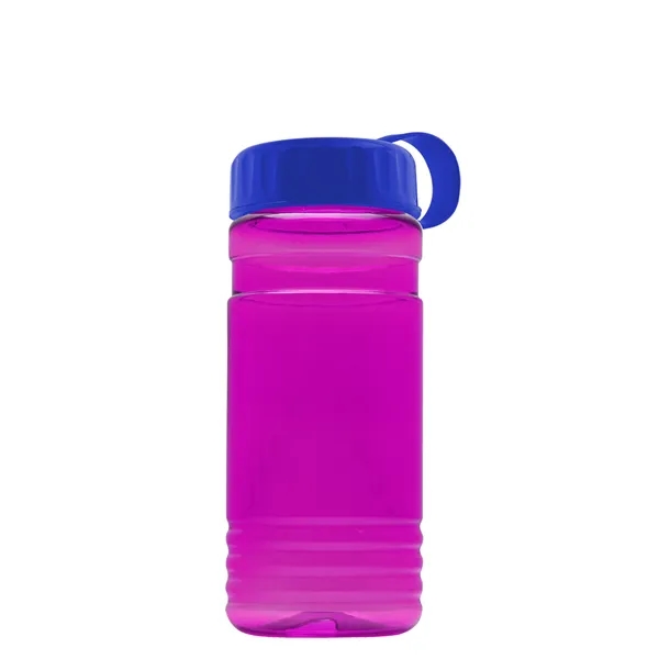 Big Grip 20 oz. Transparent Bottle - Tethered Lid... from ASI 40480 Koozie Group