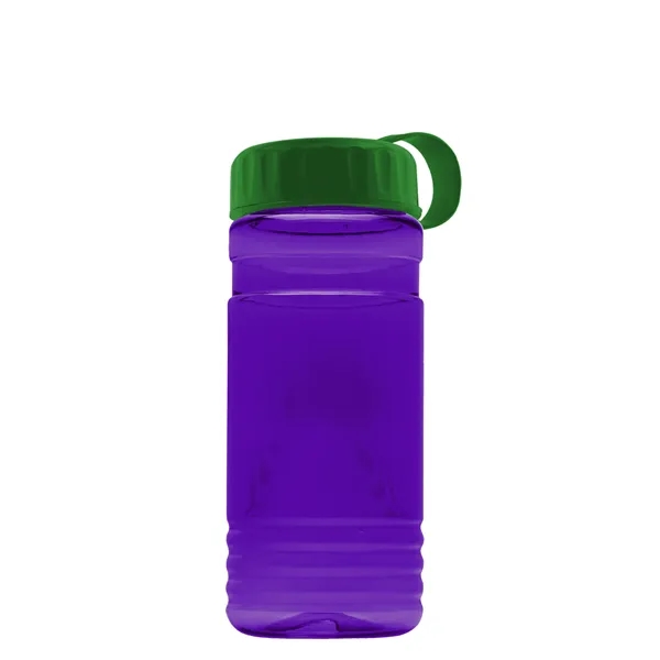 Big Grip 20 oz. Transparent Bottle - Tethered Lid... from ASI 40480 Koozie Group
