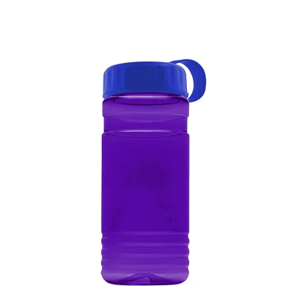 Big Grip 20 oz. Transparent Bottle - Tethered Lid... from ASI 40480 Koozie Group