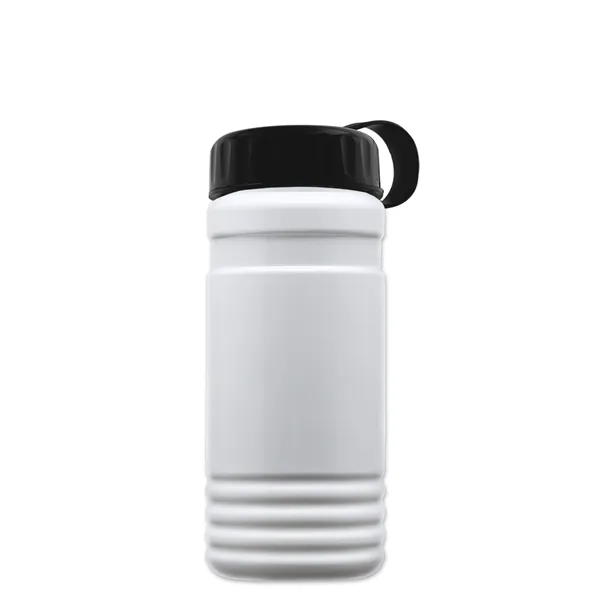 Big Grip 20 oz. Transparent Bottle - Tethered Lid... from ASI 40480 Koozie Group