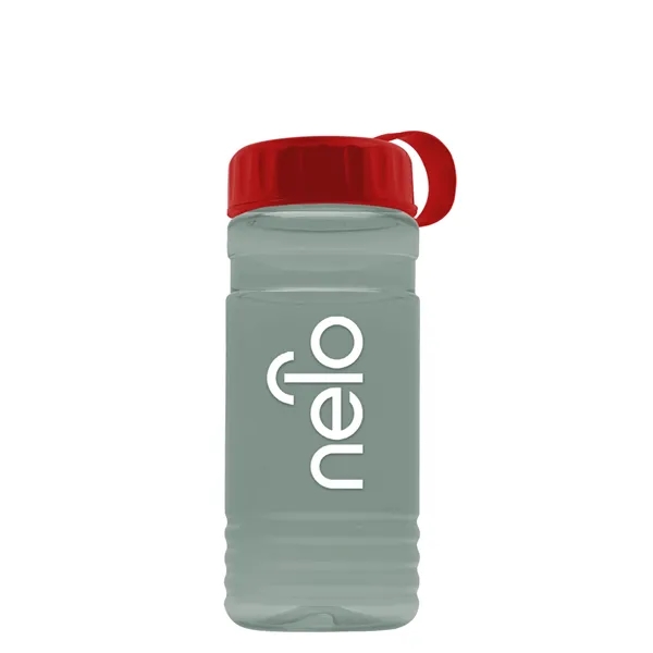 Big Grip 20 oz. Transparent Bottle - Tethered Lid... from ASI 40480 Koozie Group