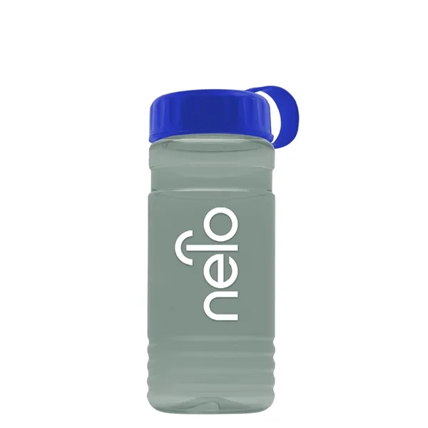 Big Grip 20 oz. Transparent Bottle - Tethered Lid... from ASI 40480 Koozie Group