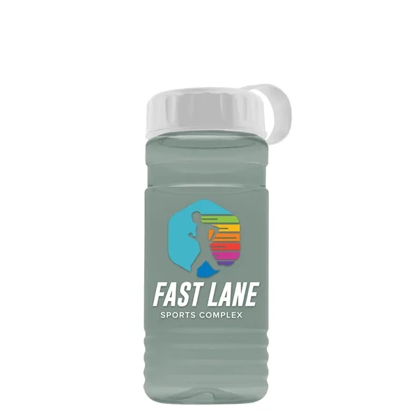 Big Grip 20 oz. Transparent Bottle - Tethered Lid... from ASI 40480 Koozie Group