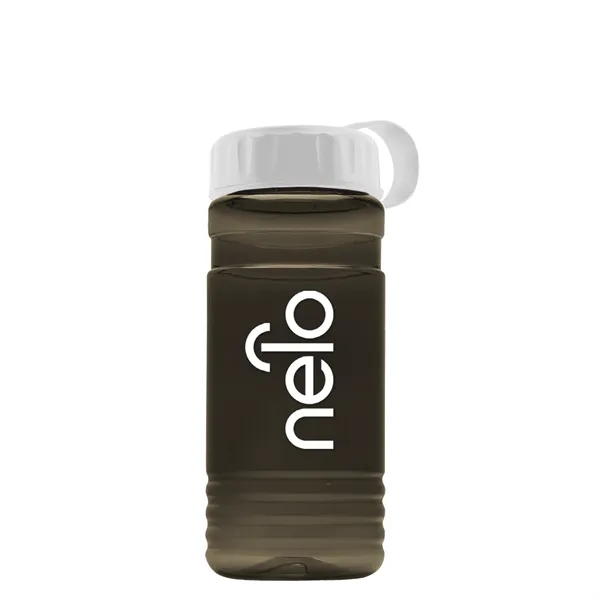 Big Grip 20 oz. Transparent Bottle - Tethered Lid... from ASI 40480 Koozie Group