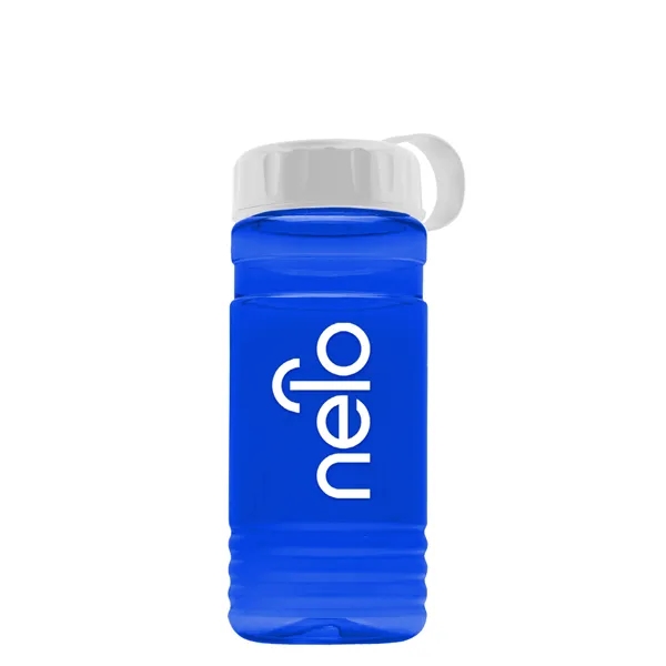 Big Grip 20 oz. Transparent Bottle - Tethered Lid... from ASI 40480 Koozie Group