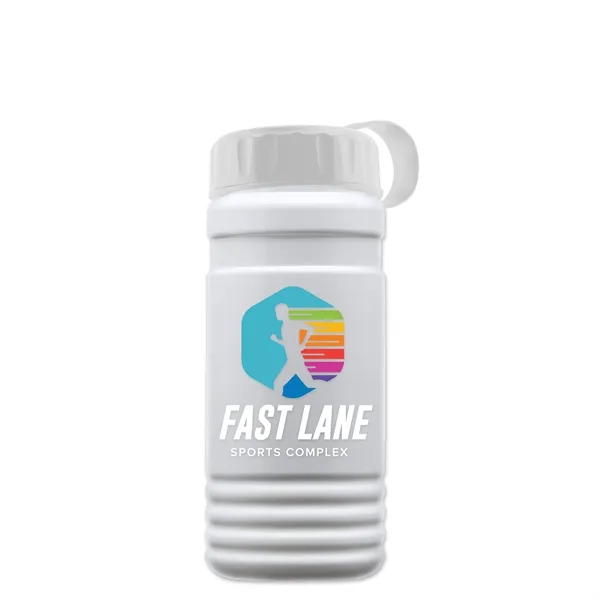 Big Grip 20 oz. Transparent Bottle - Tethered Lid... from ASI 40480 Koozie Group