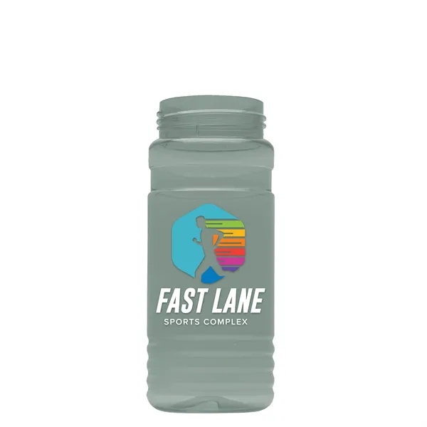 Big Grip 20 oz. Transparent Bottle - Tethered Lid... from ASI 40480 Koozie Group