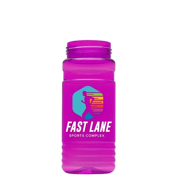 Big Grip 20 oz. Transparent Bottle - Tethered Lid... from ASI 40480 Koozie Group