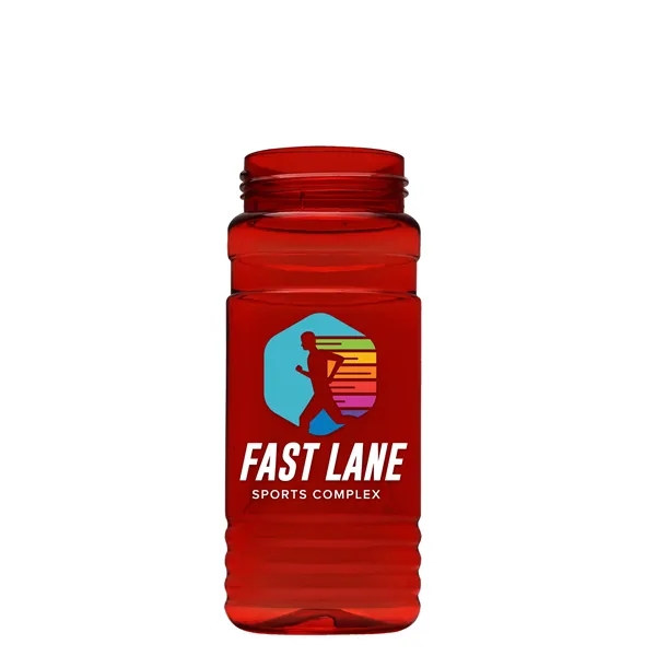 Big Grip 20 oz. Transparent Bottle - Tethered Lid... from ASI 40480 Koozie Group