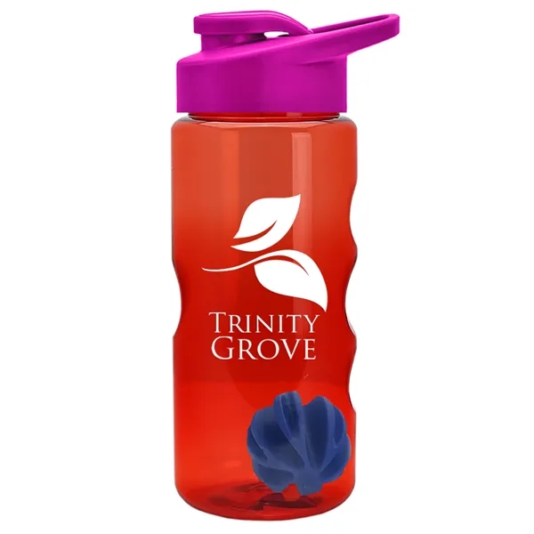 22 Oz. Mini Shaker Bottle with Drink Thru Lid... from ASI 40480 Koozie Group