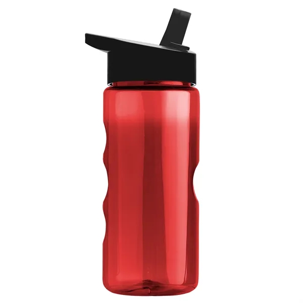 22 oz. Bottle, New Flip Straw Lid... from ASI 40480 Koozie Group
