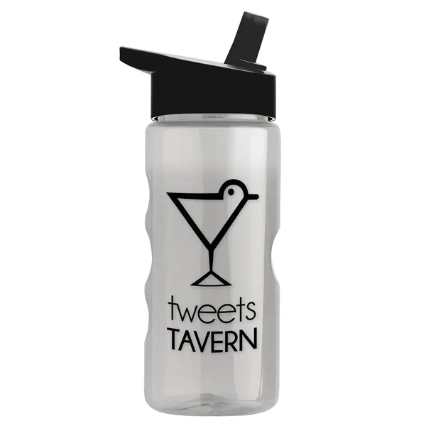 22 oz. Bottle, New Flip Straw Lid... from ASI 40480 Koozie Group