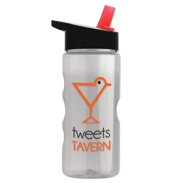 22 oz. Bottle, New Flip Straw Lid... from ASI 40480 Koozie Group