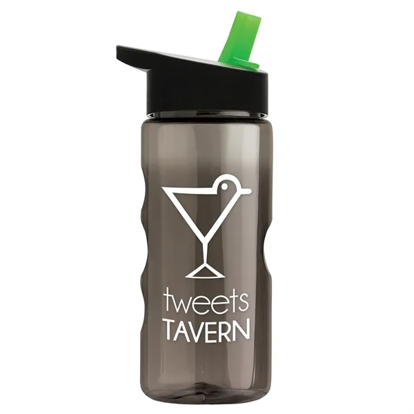22 oz. Bottle, New Flip Straw Lid... from ASI 40480 Koozie Group