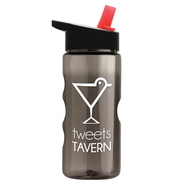 22 oz. Bottle, New Flip Straw Lid... from ASI 40480 Koozie Group